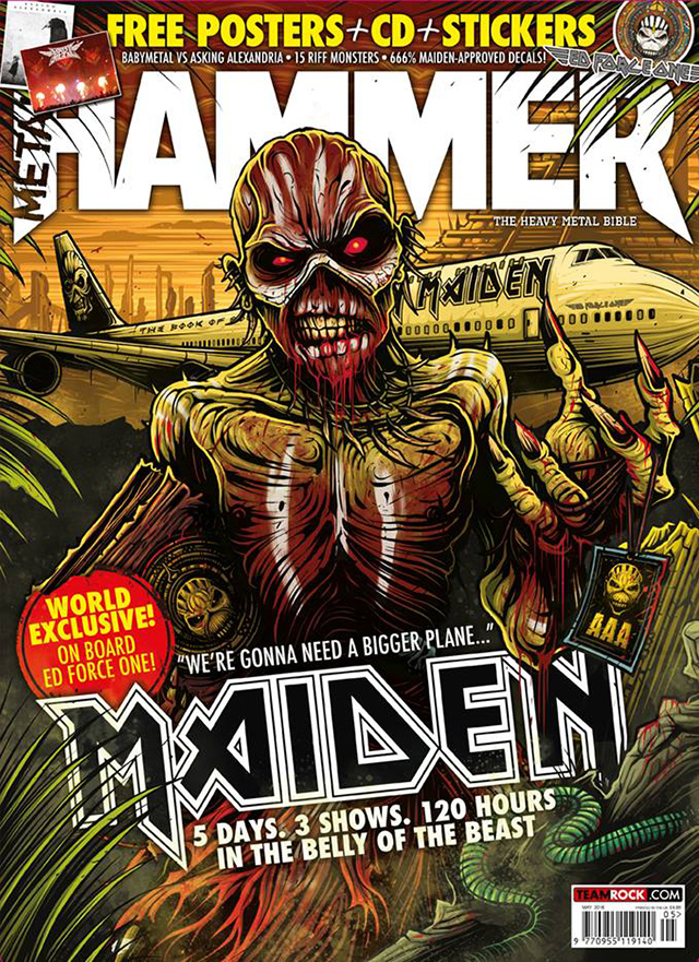 Iron maiden metal hammer