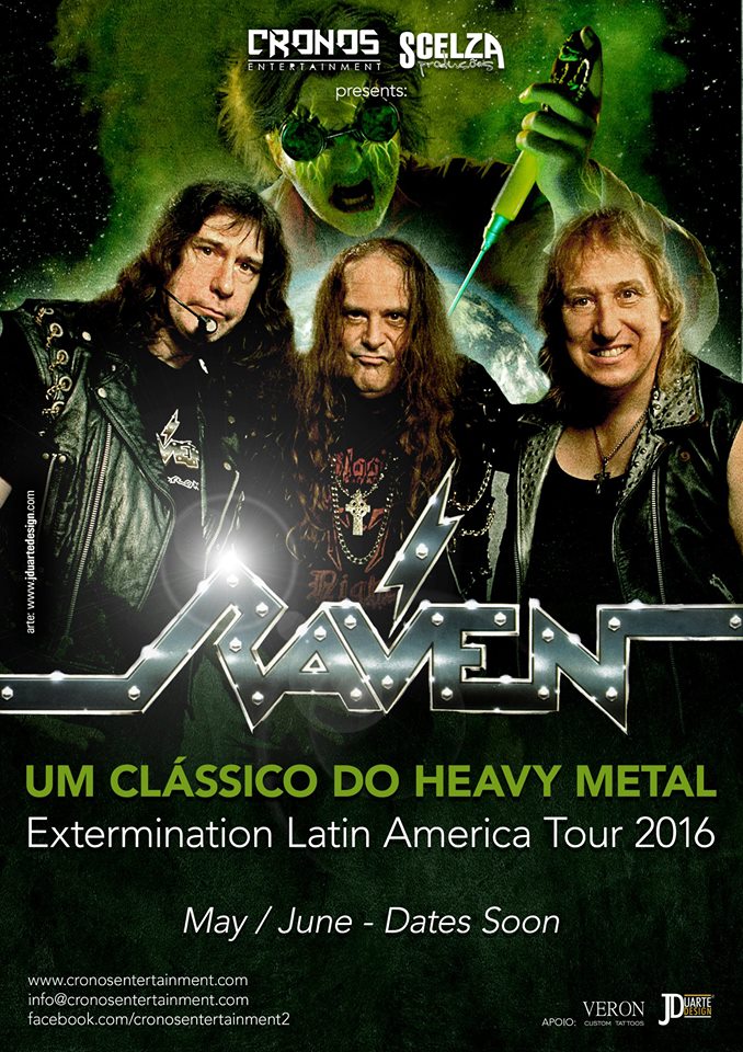RAVEN CARTAZ TOUR 2016