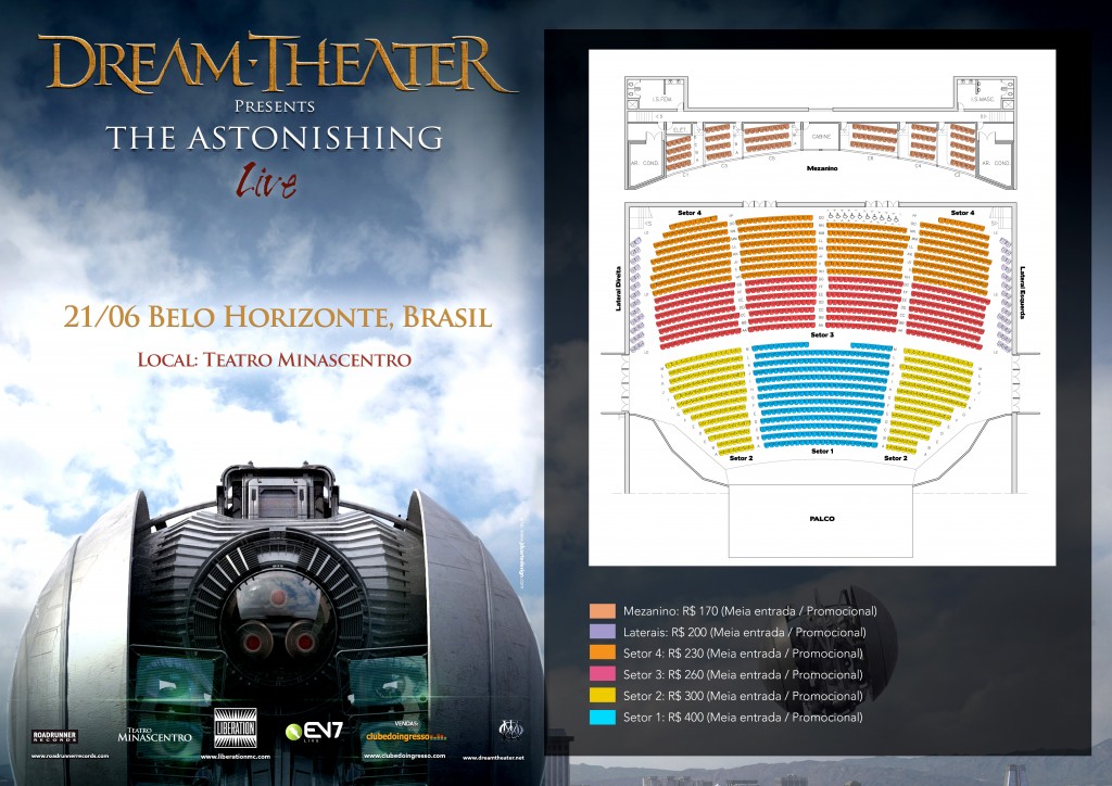 Dream Theater Brasil 2016 Belo Horizonte