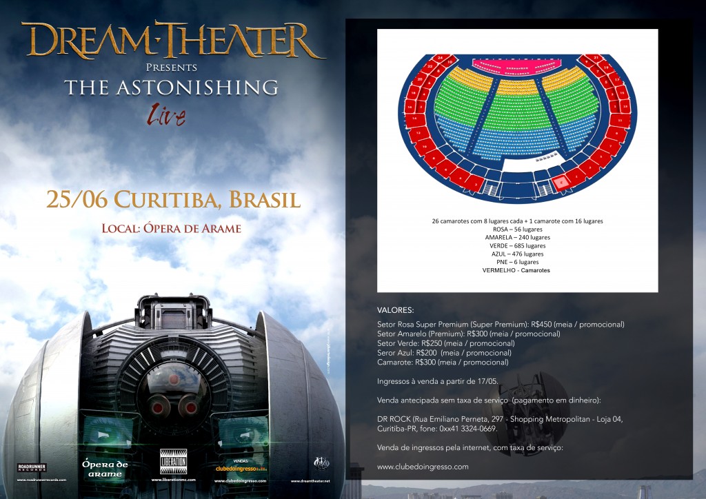 Dream Theater Curitiba 2016