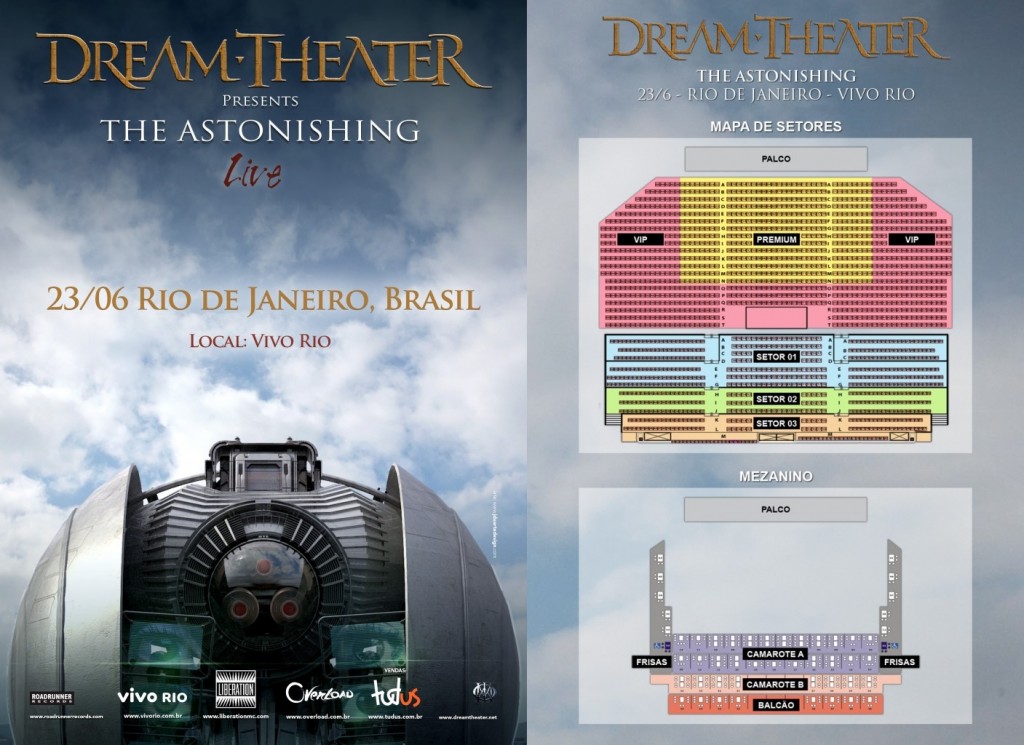 Dream Theater Rio de Janeiro 2016