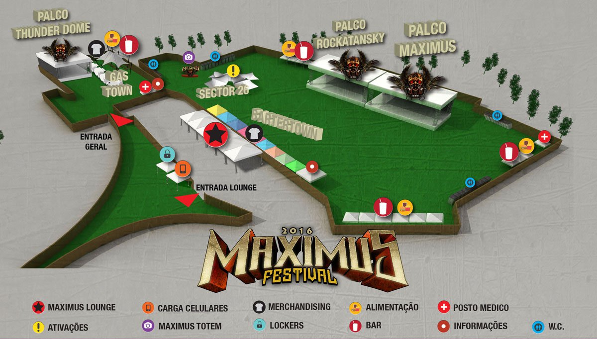 Maximus Festival Mapa