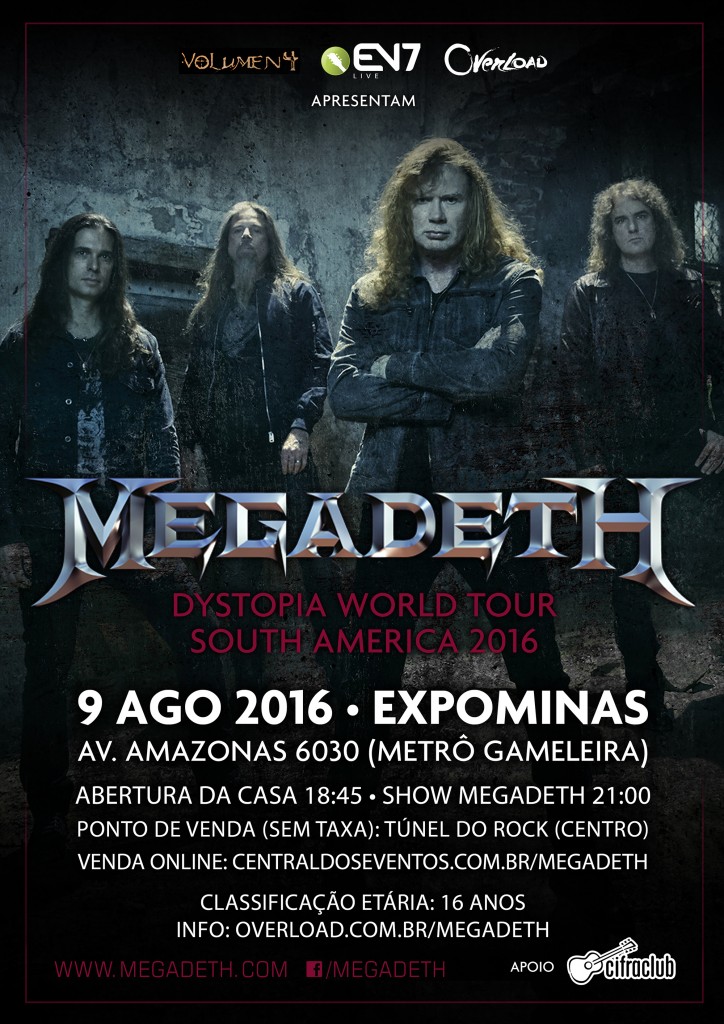 Megadeth - Belo Horizonte