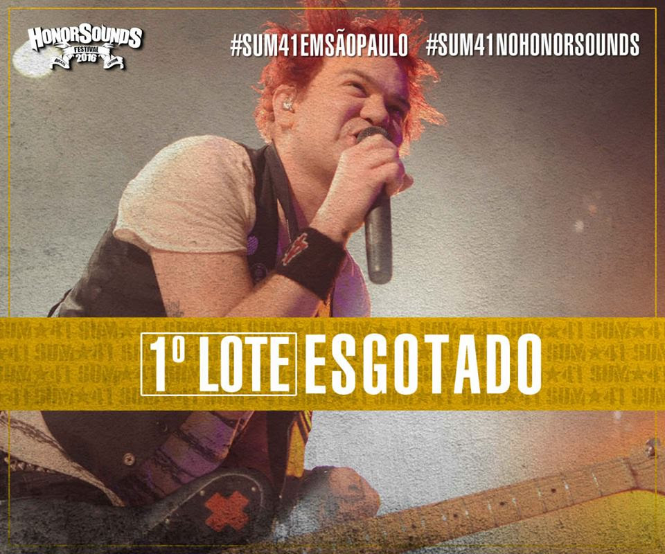 Sum 41 - Lote esgotado
