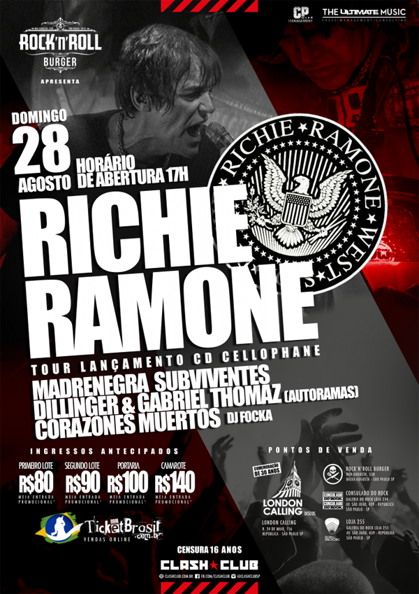 Richie Ramone - Poster Show